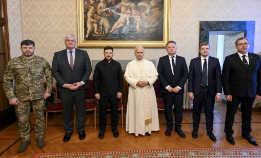 Папа Лъв ХІV изключва мир в Украйна без участието на Европа