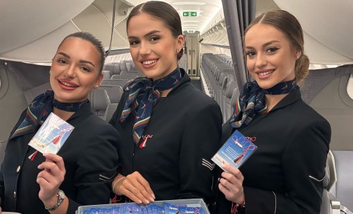 Приятна изненада на борда: Мартеници за пътниците на "България Еър"