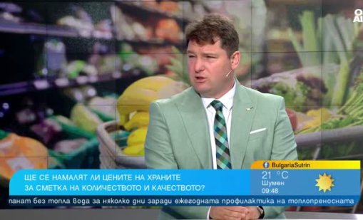 Д-р Андрей Велчев: Един евро вече се равнява на един лев в цените на храните