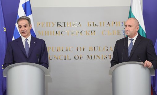 Радев: Отношенията на България и Гърция са здрава ос в Югоизточна Европа