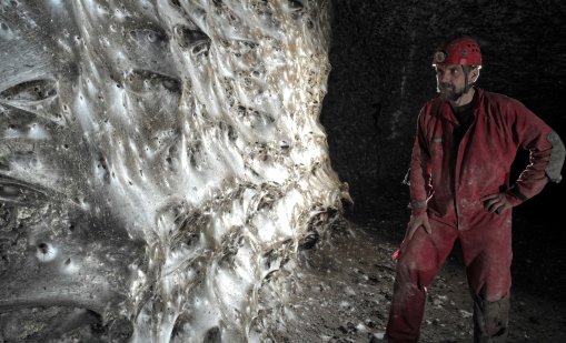 Гигантска паяжина със 111 000 паяка е открита в пещера на границата на Албания и Гърция