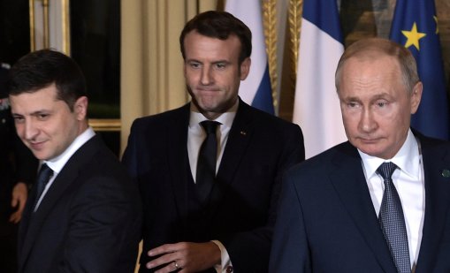 За първи и последен път Путин и Зеленски се срещнаха през 2019 г., какво се случи тогава? 