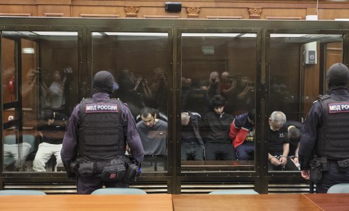 Руски съд постанови 15 доживотни присъди за атентата в "Крокус сити хол"