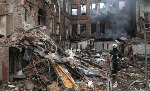 Мощни руски атаки с ракети и дронове в Украйна, поне 14 загинали