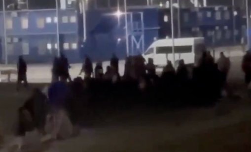 Бунт избухна в руското пристанище Уст-Луга ВИДЕО