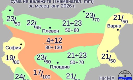 Идват жеги до 37 градуса, астрономическото лято настъпва на 21 юни