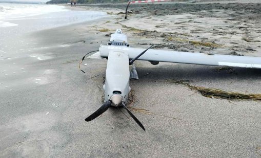  Повреден дрон е унищожен в Черно море на 80 км източно от Варна