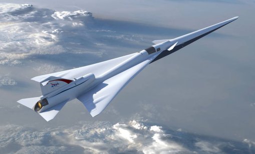 Тихият свръхзвуков самолет X-59 на НАСА направи първия си полет