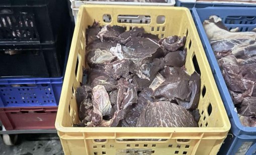 Близо половин тон животински продукти отиват за унищожаване след проверка в Хасково