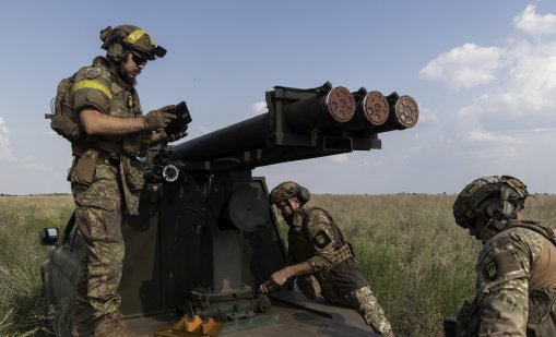 Украински робот взриви сграда, контролирана от руснаците