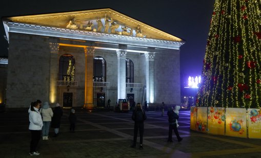 Блестящият нов театър на Мариупол казва всичко за плановете на Путин за Украйна