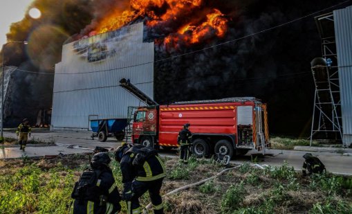 Спря токът в руската част на Херсонска област