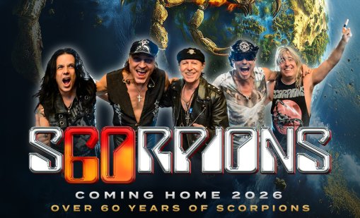 Scorpions отново у нас с юбилейно шоу на 27 юни 2026: 60 години рок история в Арена 8888 София