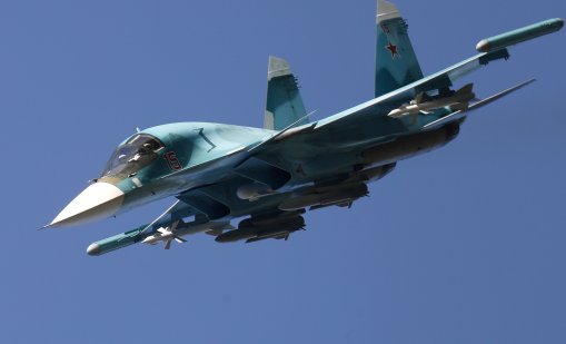 Украинските ВВС са свалили руски Су-34 над Запорожка област