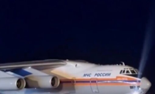 Сърбия благодарна на Русия за изпратената помощ (ВИДЕО)