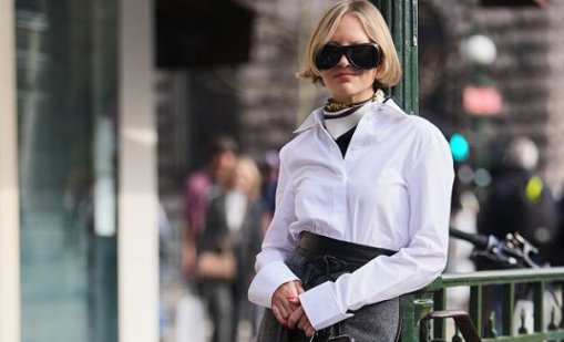 10 стилни начина да носите бяла риза