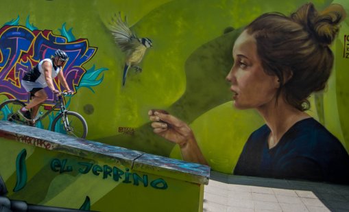 В кадър: Sofia Urban Art превърна подлеза до Южния парк в разказ за природата