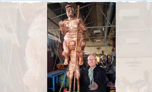 &bdquo;Оранжевата чума&ldquo;: Гола статуя на Тръмп е изложена в Европейския парламент