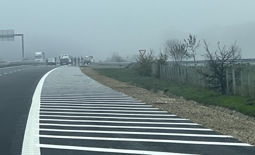 Микробус се удари в ТИР на АМ "Тракия", има един загинал и един пострадал