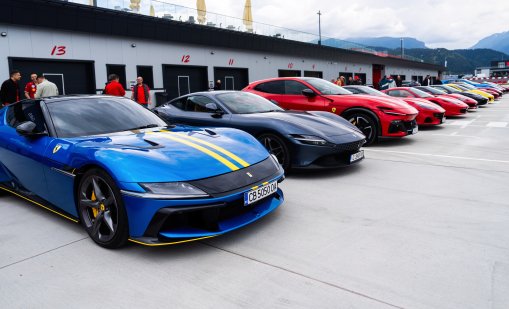 Auto Italia събра за първи  път над 30 Ferrari автомобила на писта  в България