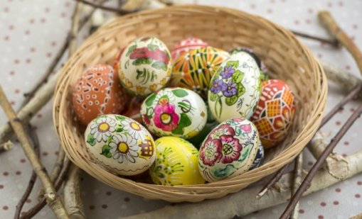 Символи за късмет и здраве върху великденските яйца