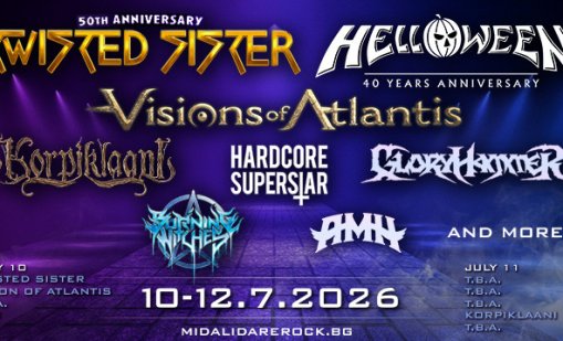 Обявиха нови банди за Midalidare Rock In The Wine Valley
