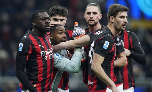 Милан излезе първи в Серия А след трудна победа над Лацио