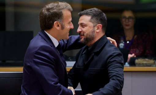 Макрон ще бъде домакин на украинския президент Зеленски в Париж на 17 ноември