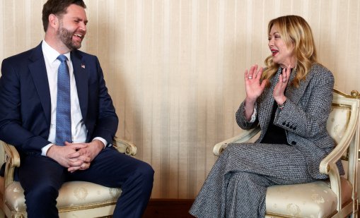 Ванс се похвали на Мелони, че е понаучил италиански ВИДЕО