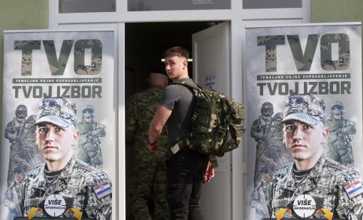 Съдят младежи в Хърватия, които не са се явили за казарма 