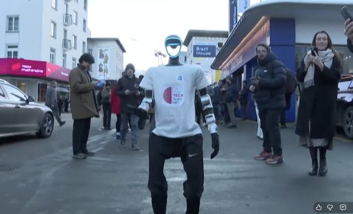Роботи дефилираха по улиците на Давос ВИДЕО