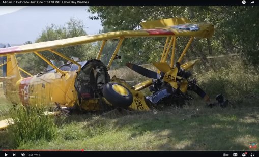Два малки самолета се сблъскаха във въздуха в Колорадо, има загинал ВИДЕО