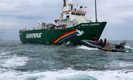 Корабът на Greenpeace пристига във Варна на 7 и 8 август