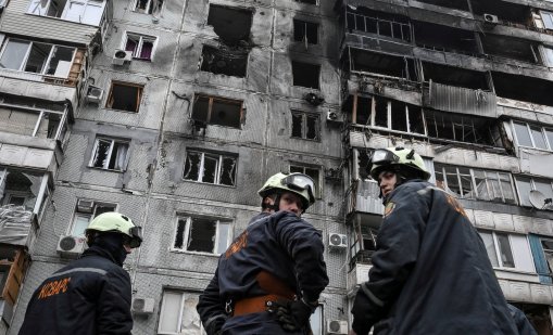 Славянск на фронтовата линия - град на мрачна решителност и упорита надежда