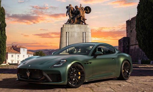 Maserati отбеляза 100 години от емблемата Тризъбец по време на 1000 Miglia 2026