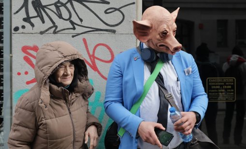 Протест пред ВСС и тази сутрин с искане за оставката на Борислав Сарафов