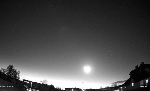 Огнено кълбо в небето над Полша ВИДЕО