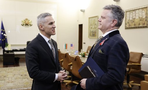 Гюров проведе среща с временния и.д. US посланик 