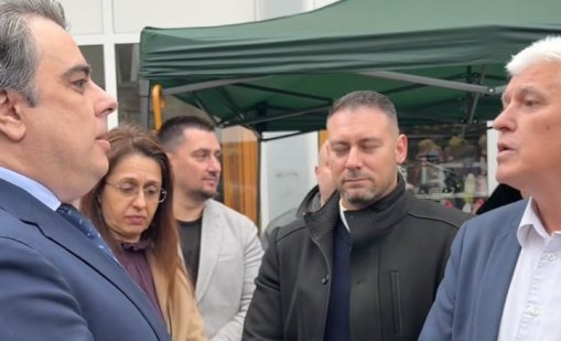 Сблъсък на улицата между Асен Василев и Димитър Стоянов ВИДЕО