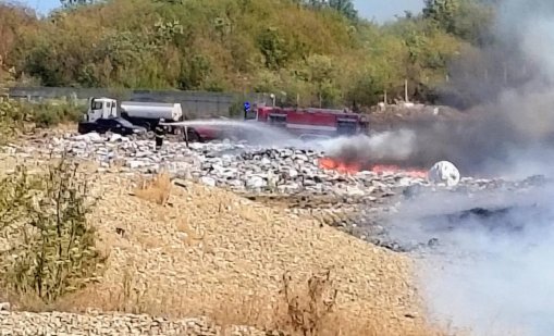 Пожар гори на сметището в Габрово, хората там да ограничат излизанията