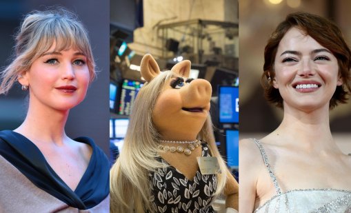 Дженифър Лорънс и Ема Стоун ще правят филм за Мис Пиги