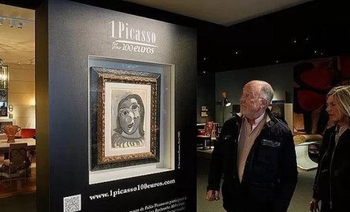 Портрет от Пикасо ще бъде спечелен срещу 100 евро