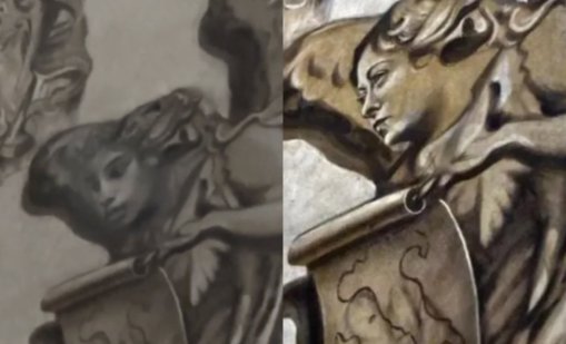 Ангелът, който приличаше на Мелони, сега е с лицето на... дъщерята на Берлускони