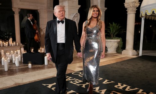 Мелания представи биографичния си филм на частна прожекция в Белия дом