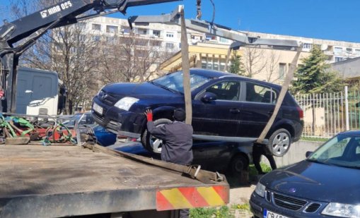 128 изоставени коли са принудително премахнати в София през третото тримесечие