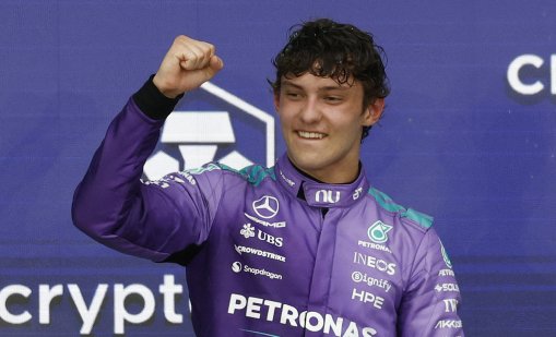 19-годишният Кими Антонели продължава да пише история във F1