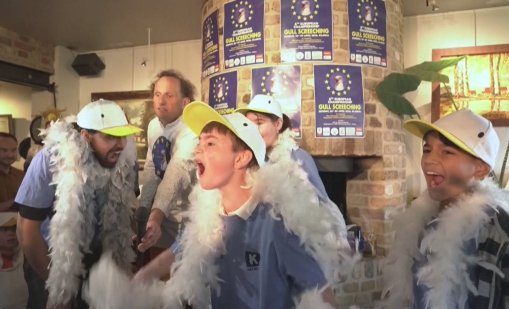 Европейско първенство: Състезатели имитираха крясък на чайка