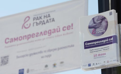 Над 4 400 българки са диагностицирани с рак на гърдата през миналата година