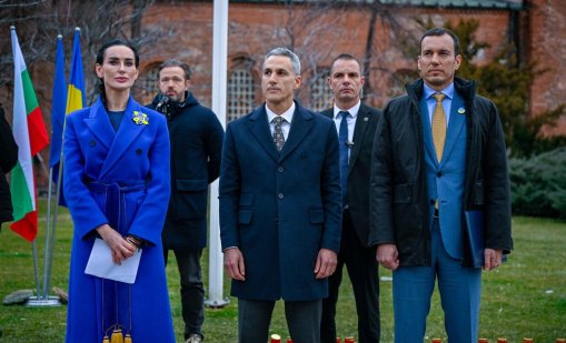 В кадър: Искаме справедлив мир, гарантиращ сигурност, а не пауза, заяви украинският посланик