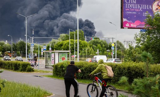 Украйна изстреля над 430 дрона към Москва преди срещата на върха на НАТО